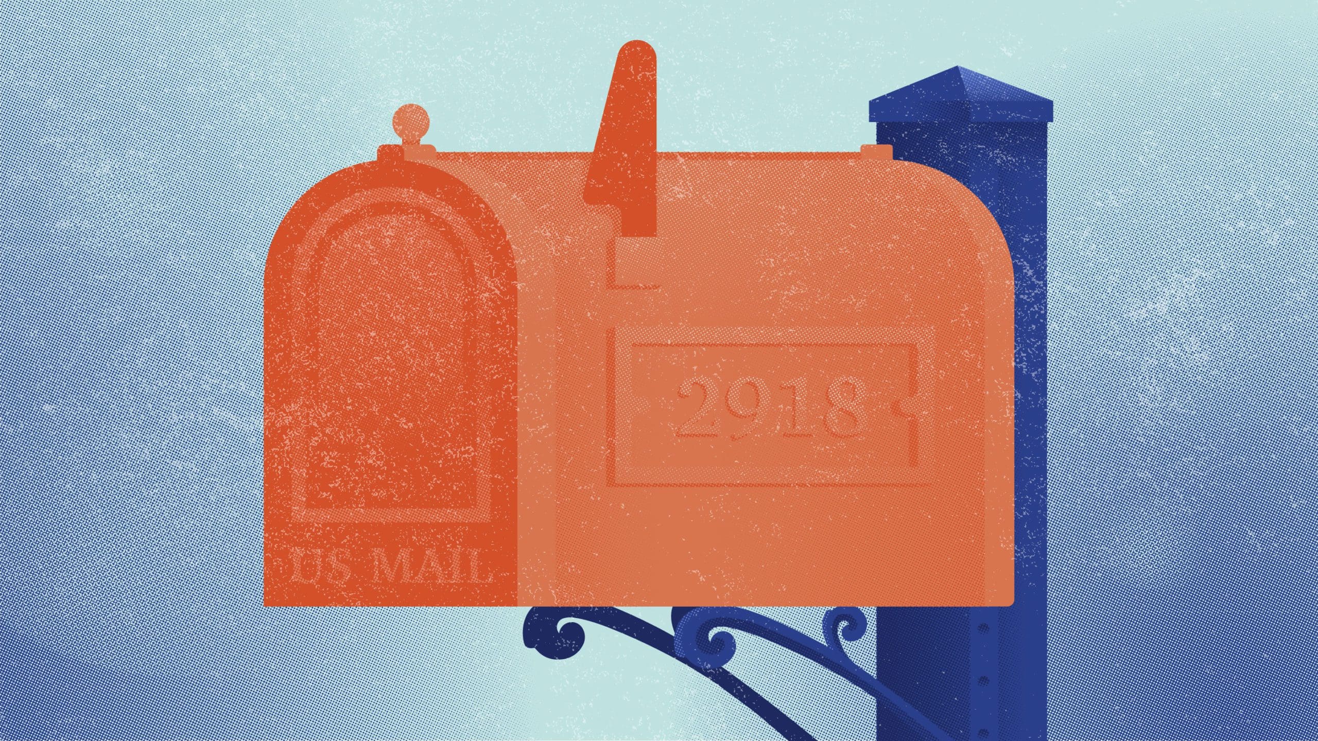 graphic of mailbox