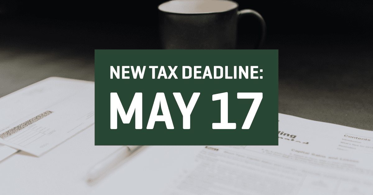 Taxes – New Deadline no logo