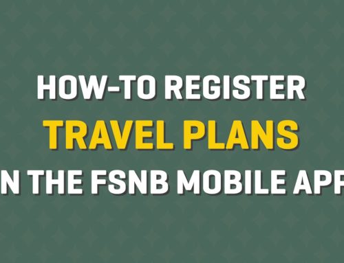 Digital Banking How-To: Register Travel Plans